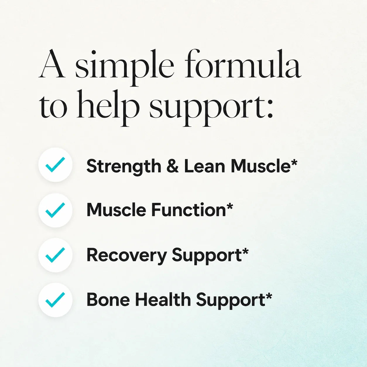 Orela Women's Creatine formula benefits: strength, muscle function, recovery, and bone health support